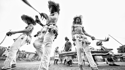 Costa d’Avorio - La danza Ngoro dei Senufo. Foto di Stefano Puviani