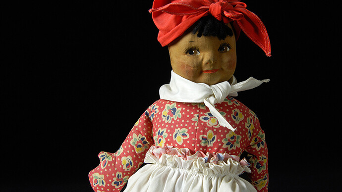 Susan Jorgensen, Alice's Black Doll Collection: Luvlee 1/15 , Digital print on Ultrasmooth Fine Art, 10.6x16/13x19 inches, 2010/2012