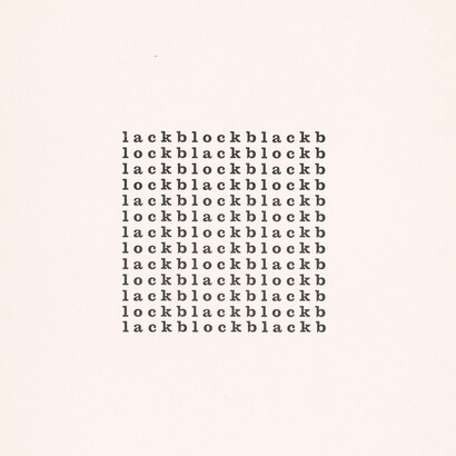 Concrete Poetry. Courtesy of  J. Paul Getty