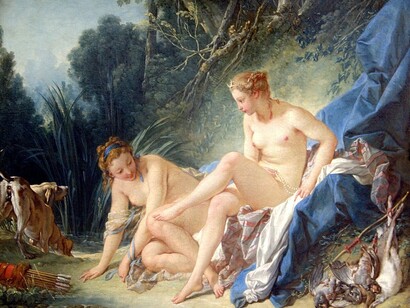 «Diana saliendo del baño» (1742), François Boucher