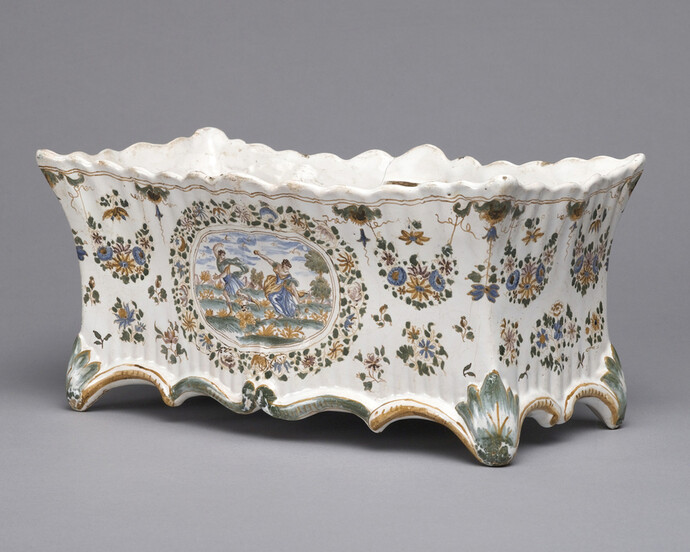 Moustiers Ceramics. Courtesy of Cooper Hewitt 
