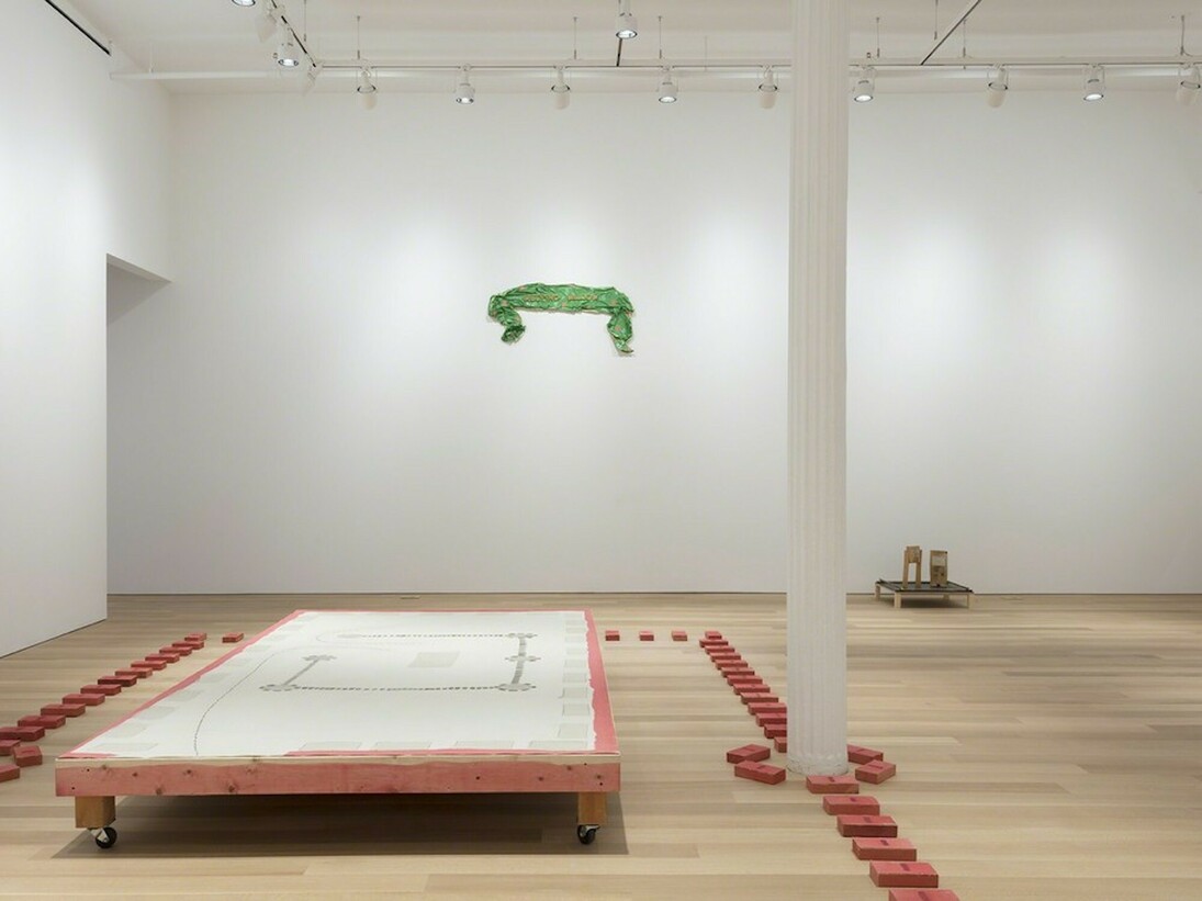 Ree Morton, Column Piece, 1972. Courtesy of Alexander and Bonin
