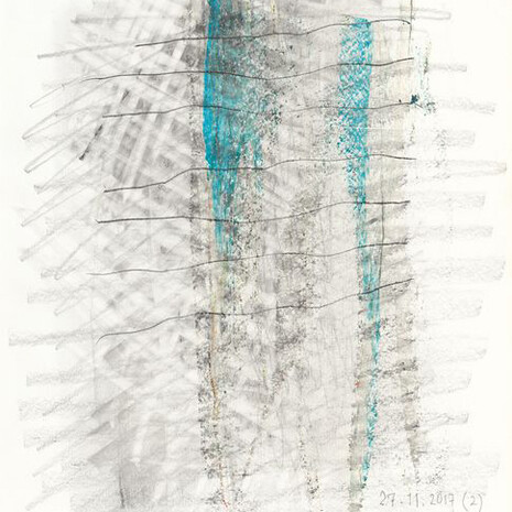 Gerhard Richter, 27.11.2017 (2), 2017
Bleistift und Farbstift auf Papier, 21 x 18 cm, Gerhard richter Archiv, Staatliche Kunstsammlungen Dresden
impressionen