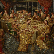 Nicolás de Correa, The wedding at Cana, 1696. Courtesy of Blanton Museum