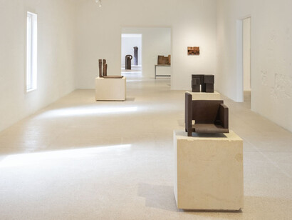 Eduardo Chillida, Chillida in Menorca, exhibition view. Courtesy of Hauser & Wirth Gallery
