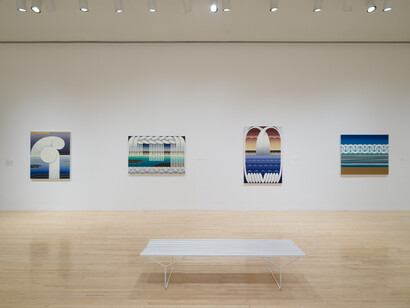 Installation view of MOCA focus: Takako Yamaguchi, June 29, 2025–January 4, 2026
at MOCA Grand Avenue. Courtesy of the Museum of Contemporary Art (MOCA). Photo
by Jeff McLane