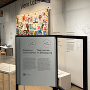 Verschiedene künstler, Viena latina. Leben zwischen den welten, ausstellungsansicht. Mit freundlicher genehmigung des Wien Museums