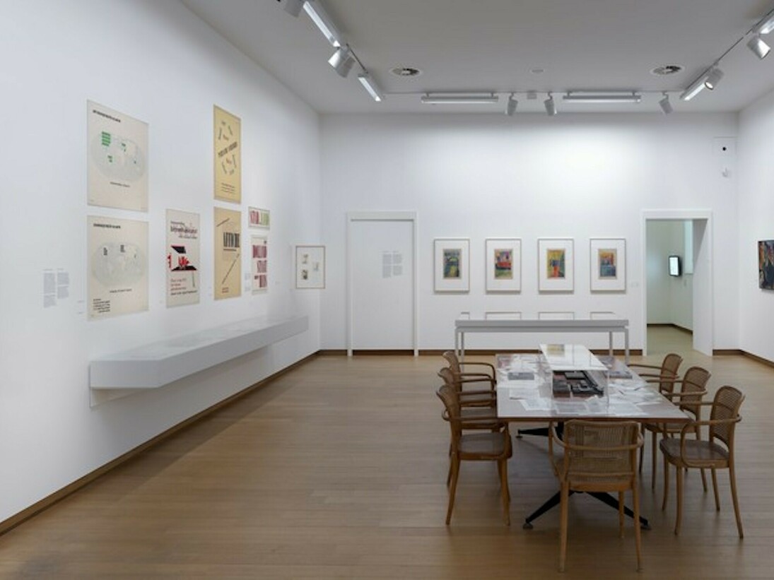 Sandberg, director and designer, Exhibition view. Courtesy of Stedelijk Museum
