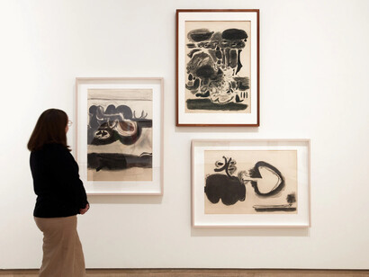 Janet Dawson, Far away, so close, exhibition view. Courtesy of Art Gallery of NSW