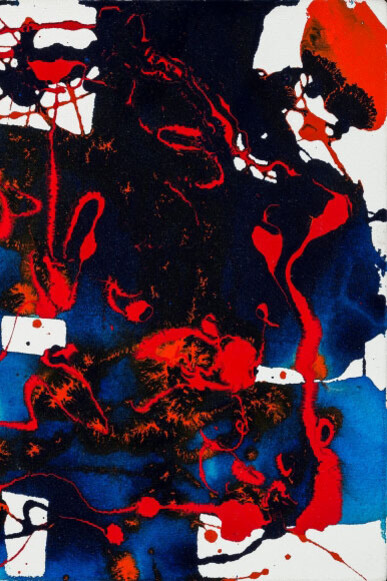 Between Tachisme and Abstract Expressionism. Courtesy of Hollis Taggart Galleries