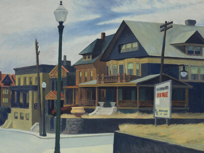 Edward Hopper - "East Wind Over Weehawken"