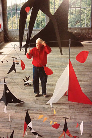 “Flamingo, 1973” at the Art Institute of Chicago, Alexander Calder