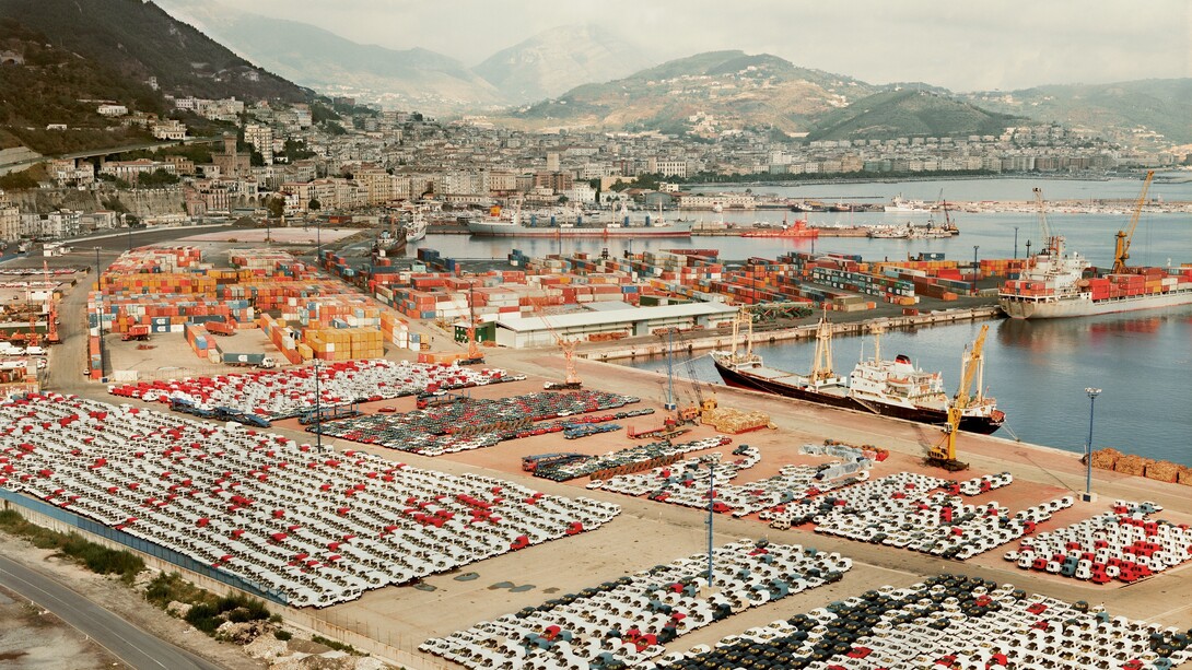Salerno I, 1990, c-print	, 93 ½ x 116 ¼ inches (236,8 x 295,2 cm)
