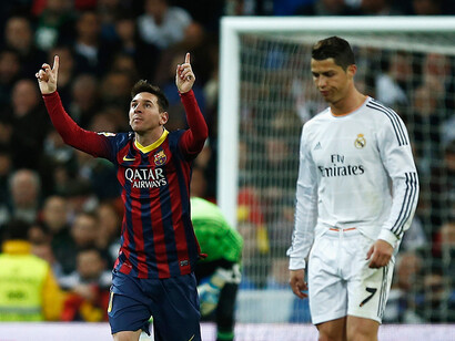 Messi y Cristiano, 99.9% de vacío
