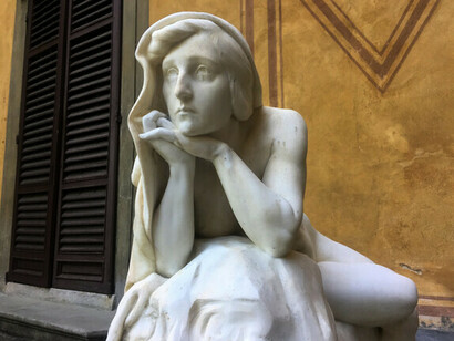 „Una Vida“ von Rebeca Matte, Museo Stibbert, Florencia, Italien (Fotografía de María Ester González)