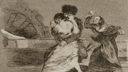«No quieren» (1810-1814), Los Desastres de la Guerra, Fracisco de Goya
