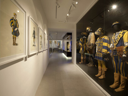 Contrada dellla Tartuca. Museo, Sala dei costumi