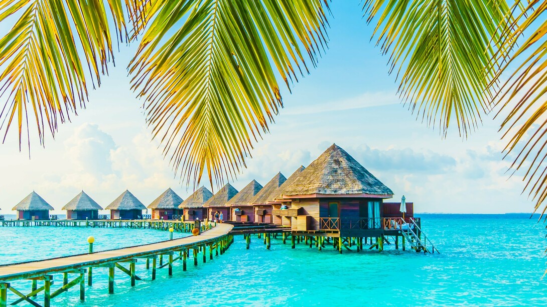Turquoise waters and scattered islands define the breathtaking beauty of the Maldives
