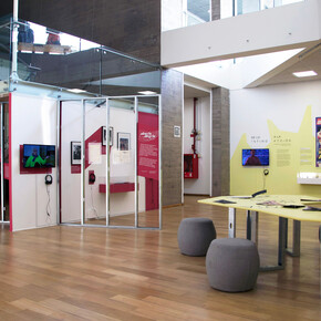 Alegría alegría, vista de exhibición. Cortesía del Museo de la Memoria y los Derechos Humanos
