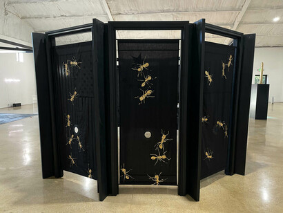Bernardo Vallarino, Size matters. The golden rule, exhibition view. Courtesy of Ro2 Art Gallery