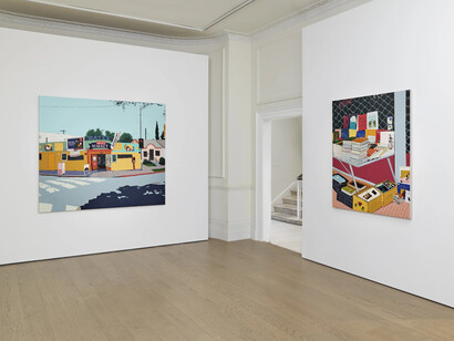 Hilary Pecis, Wandering, exhibition view. Courtesy of Timothy Taylor Gallery