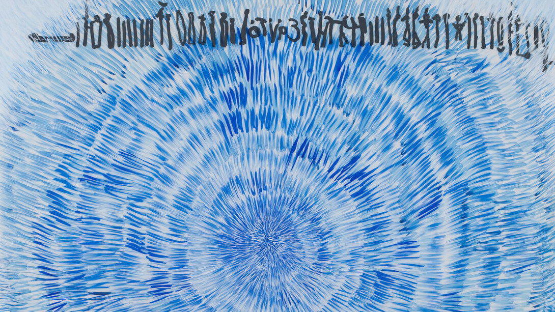 In the manner o speaking, 2014-15, ink on transparency, 122x122 cm
