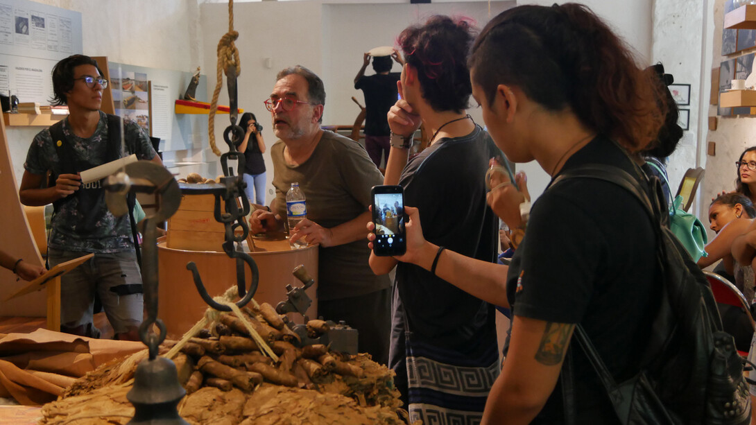 El Magdalena, navegación y rostros de un río mundo, vista de exhibición. Cortesía del Museo del Río Magdalena