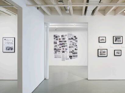 Model Home (New York), After Wisconsin Death Trip, installation view at carriage trade, photo by Nicholas Knight. Courtesy of carriage trade
