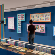 Varios artistas, ¡Eso no es cómic! Fanzines vanguardia e innovación del cómic en España, vista de exhibición. Cortesía de IVAM