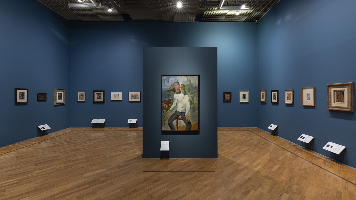 Ismael Nery, Trappola moderna, vista della mostra. Cortesia della Pinacoteca