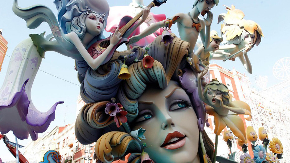 Fallas. Los ninots ya están listos