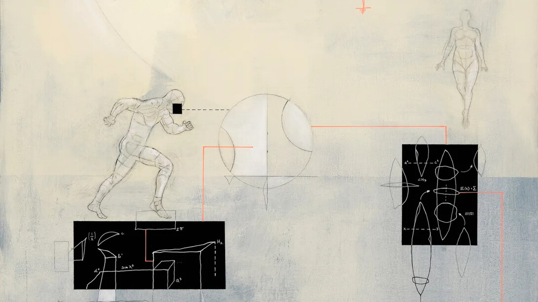 Noon Spiegel, Self-similar manner - Proportion and beauty (detail), 2022. Courtesy of Oliver Cole Gallery