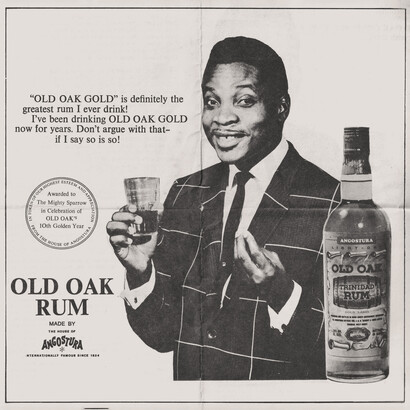 Afiche de Old Oak Rum, producto de la compañía J. G. B. Siegert & Sons