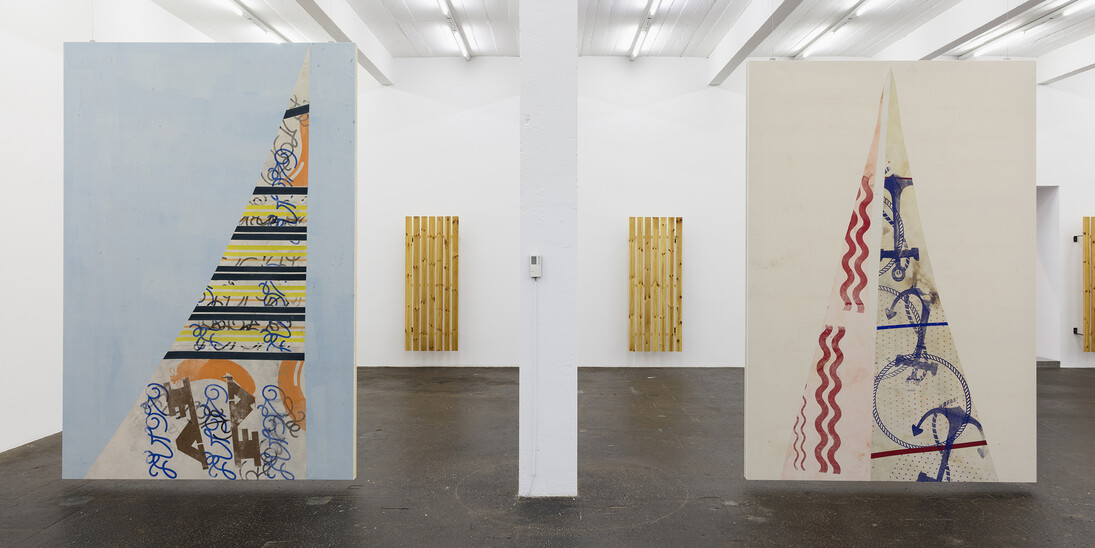 Fredrik Værslev. Courtesy of Kunst Halle Sankt Gallen