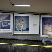 Regards sur les Jeux de Paris 2024, vue de l’exposition. Avec l’aimable autorisation du Musée Olympique