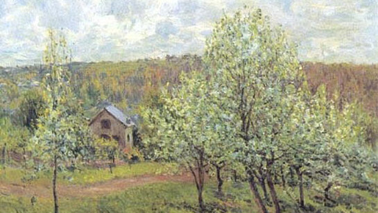 Alfred Sisley 
Printemps aux Environs de Paris