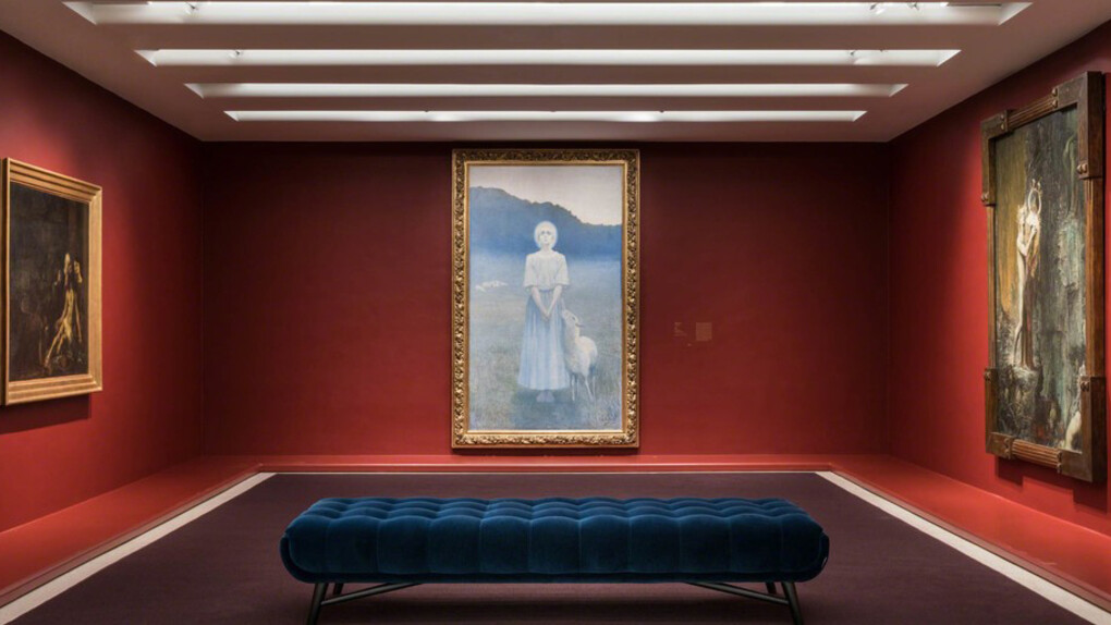 Mystical Symbolism, Exhibition view. Courtesy of Guggenheim Museum