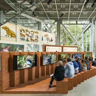 Le Grand Orchestre des Animaux, Exhibition view. Courtesy of Fondation Cartier