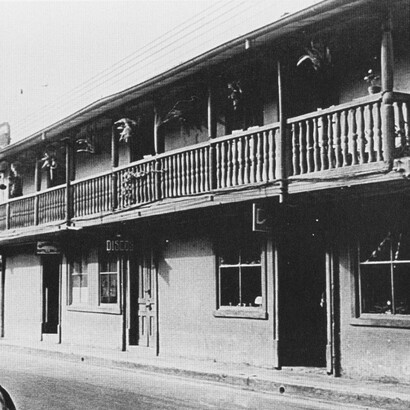 Casa de don Juanito Mora, en el siglo XX. San José. Costa Rica. Fuente: dominio público