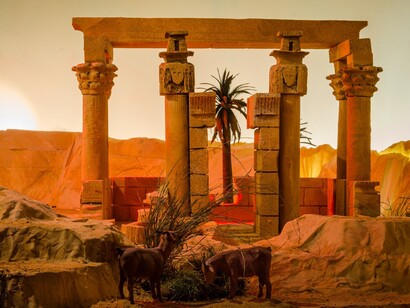 Egipto. Templo en la isla de Philae