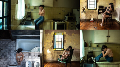 El proyecto "Desiertos" fusiona la narrativa fotográfica y la escritura, invitando a explorar el concepto del hogar como una búsqueda interior