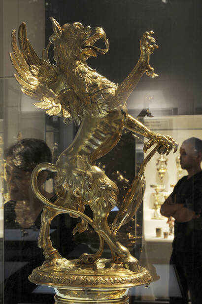 Bern's silver treasure. Courtesy of Bernisches Historisches Museum