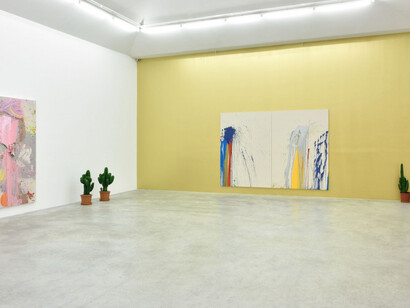 John M Armleder. Courtesy of Almine Rech Gallery