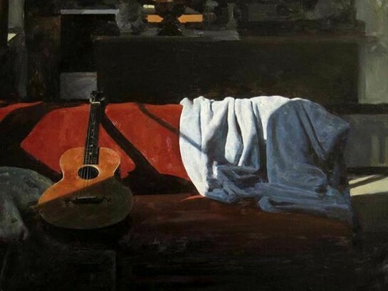 Hollis Dunlap, Early Morning, 2014, Oil on Board, 18" x 24"