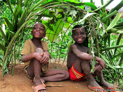 ‘Pigmei’ Baka, Camerun © Cathryn Townsend/Survival