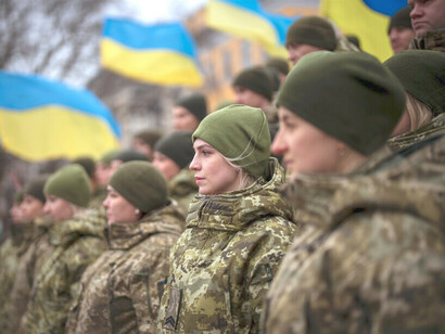 Women members of the Armed Forces of Ukraine to confront the conflict against Russia 