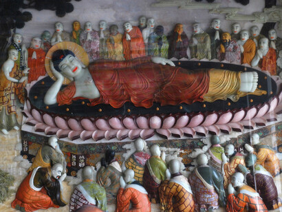 Xi'an, templo budista. Fotografia Tiberio Frascari , 2009