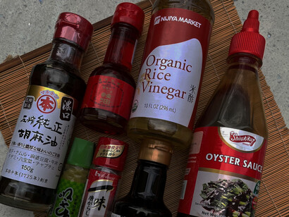 Ingredients for noodle recipes