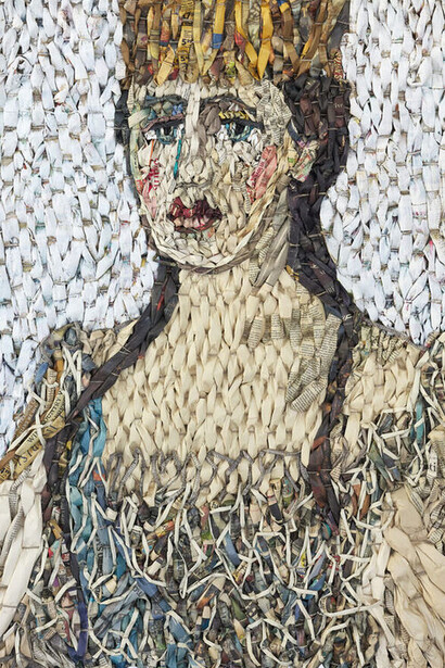 Gugger Petter, Woman with a crown (detail). Courtesy of Andrea Schwartz Gallery