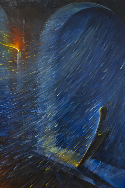 Gabe Cortese, Open window and the rainstorm (detail), 2026. Courtesy of Nazarian / Curcio